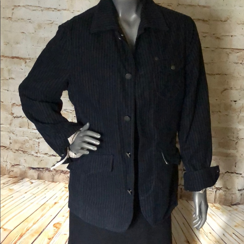 Original Penguin Men’s M Shirt Jacket Navy Button